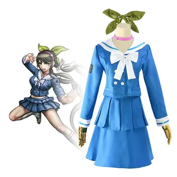 Anime Danganronpa V3 Cosplay Chabashira Tenko Femei JK Costum de Uniformă