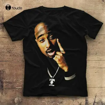 Tupac Shakur Unisex Negru T-Shirt, Tricouri Personalizate Aldult Teen Unisex Digital de Imprimare de Moda Amuzant Noul Xs-5Xl